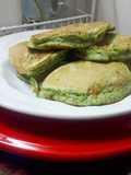 Marcianitos saludables (pancakes verdes)🛸