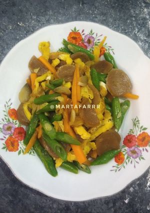 Foto resep Tumis buncis bakso sapi