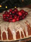 Apple,cranberry,Bundt Cake(Egg free)