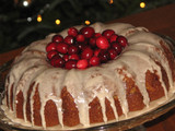 Apple,cranberry,Bundt Cake(Egg free)