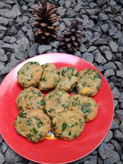 Foto resep Perkedel tahu bayam