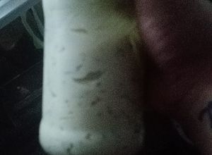 Una foto de Mayonesa con cilantro y limón