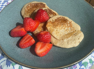A picture of Fluffy Buckwheat Pancakes (gluten-free).