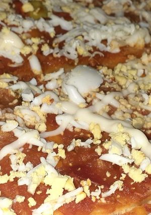 صورة لوصفة بيتزا 🍕😊