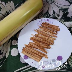 Banana Stem Fries A picture of Banana Stem Fries.