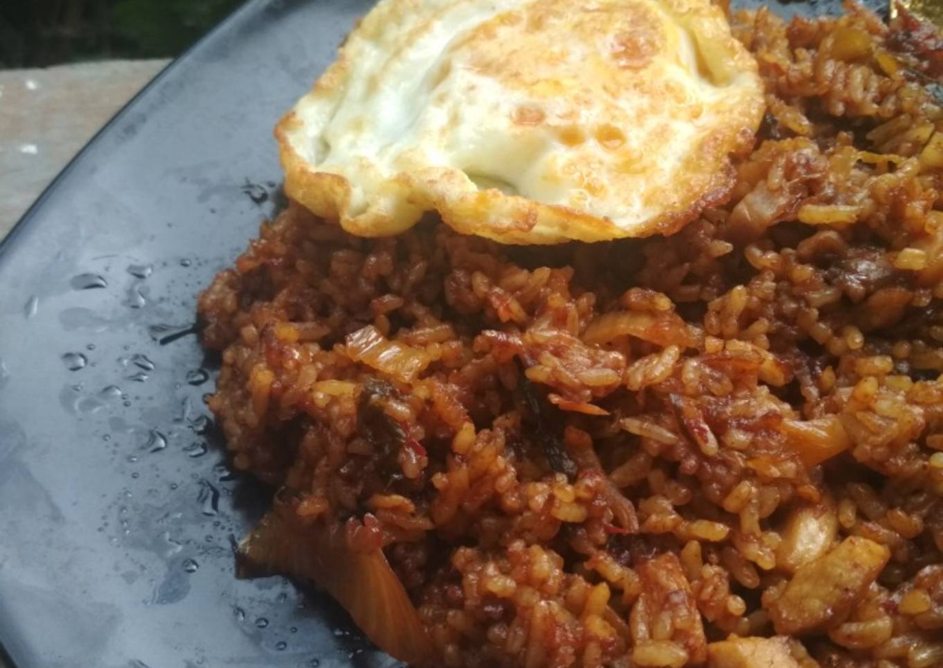 Kimchi Bokkeumbap (Nasi Goreng Kimchi ala Ken)