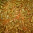 فاصوليا خضرا مع بندورة