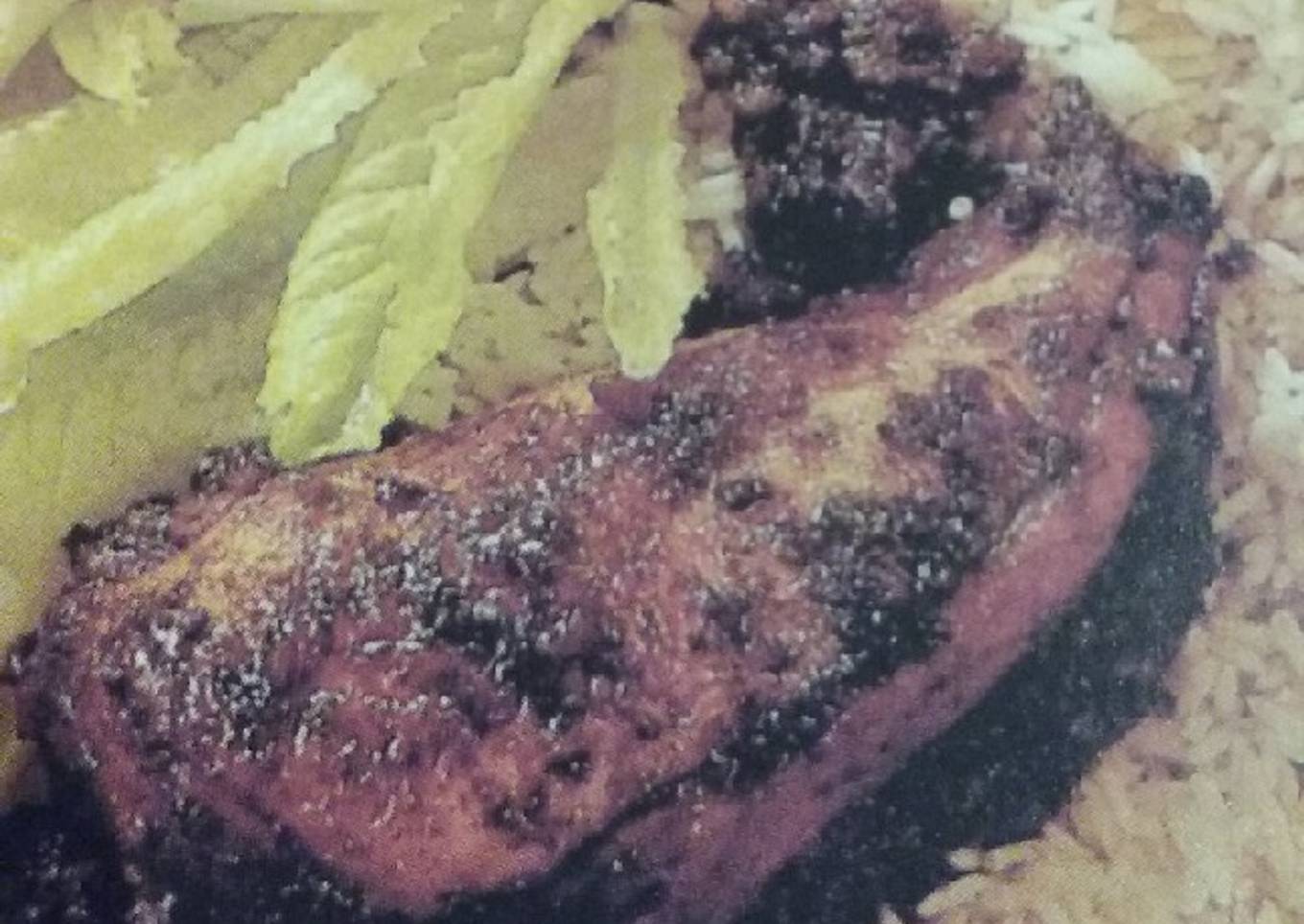 Pollo con salsa de nueces