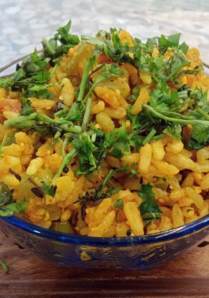 A picture of Sushla breakfast recipe😋😋.