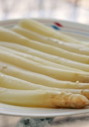 Foto principal de Espárragos blancos cocidos (mi entrante favoritooo!)