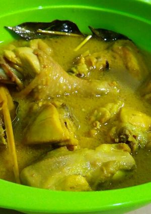 Foto resep Ayam kuah kuning