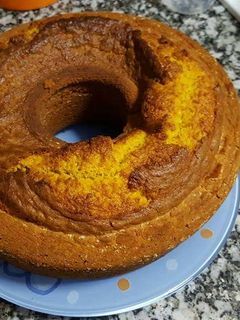 Una foto de Bizcocho de zanahoria con Canela y Nuez moscada molida