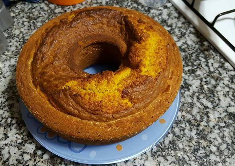 Bizcocho de zanahoria con Canela y Nuez moscada molida