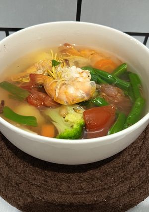 Foto resep Soup udang