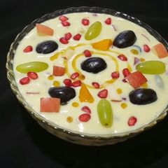 A picture of Fruit custard.