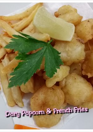 Foto resep Dori Popcorn and French Fries