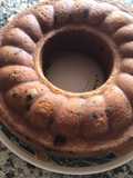 Bizcocho de bananas y gotas de chocolate