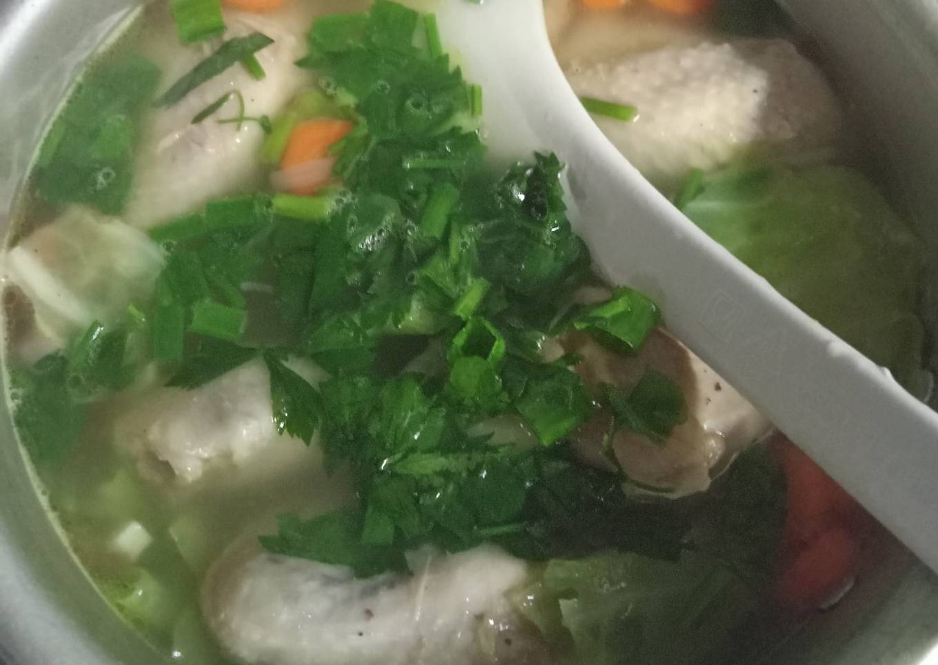 Sop ayam favorit anak