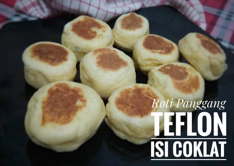 Roti Panggang Teflon Isi Coklat