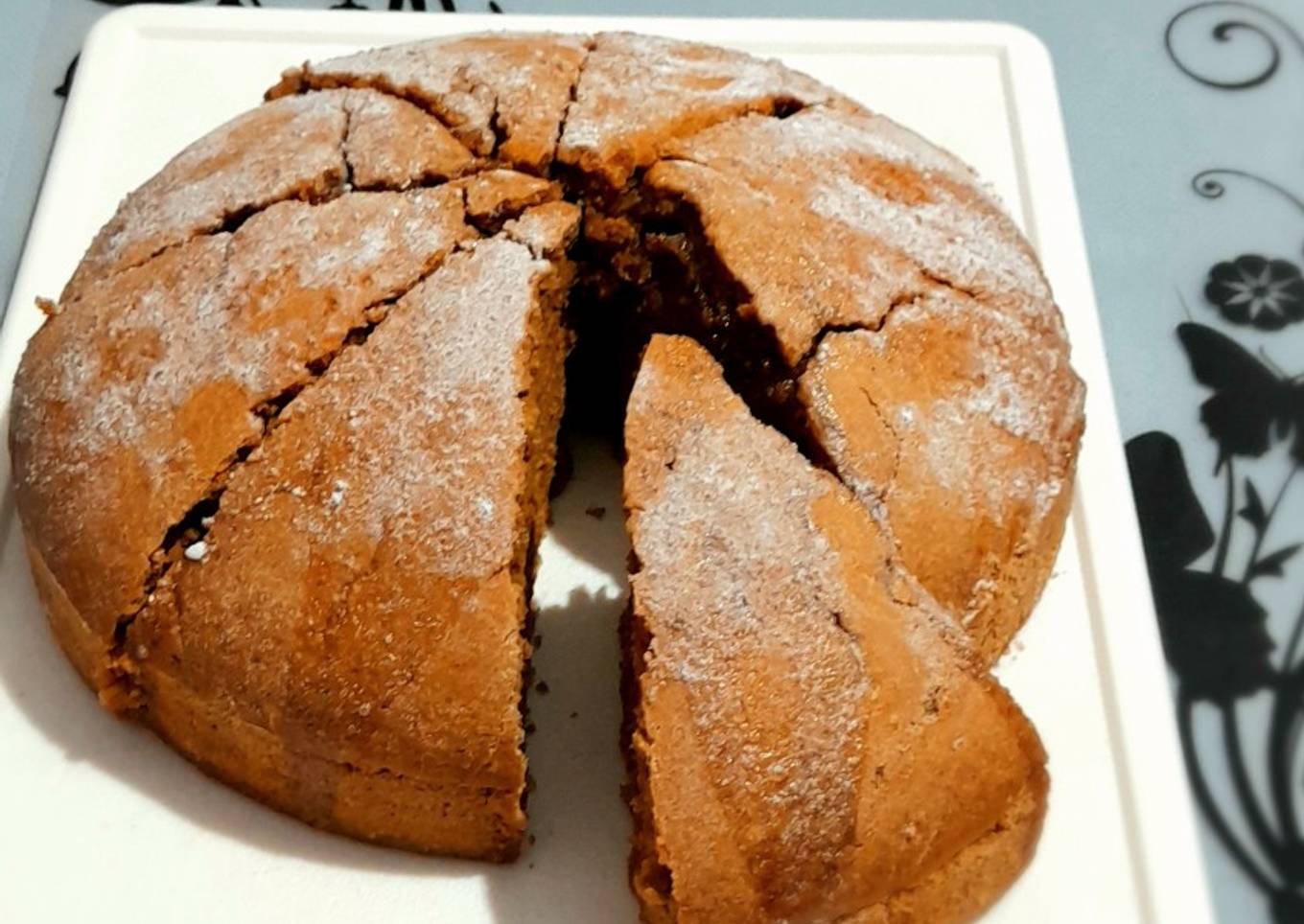 Eggless Coffee Cake