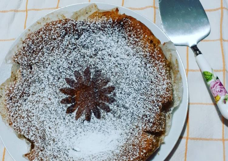 Nuvola al caffè con cioccolato fondente