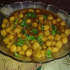 A picture of Punjabi chole.