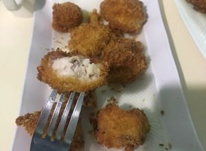 Hình của món Cá basa phi lê chiên giòn.