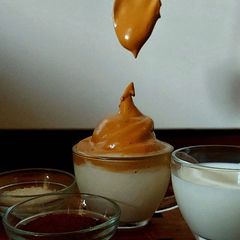 A picture of Korean Whipped Coffee.