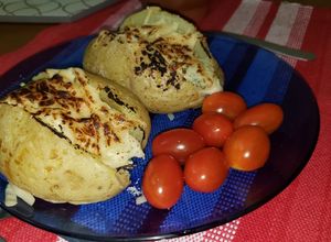 Foto de Batata recheada com queijo