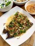 Vietnamese Roasted Eggplant | Cà Tím Nướng Mỡ Hành