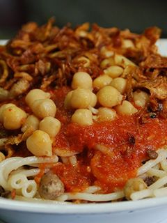 صورة لوصفة الكشري