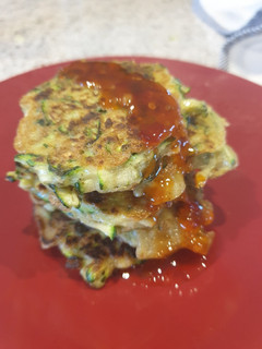 A picture of Paleo Zucchini Fritters.