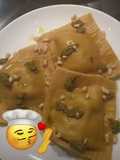 Raviolis de Ricota e Espinafres
