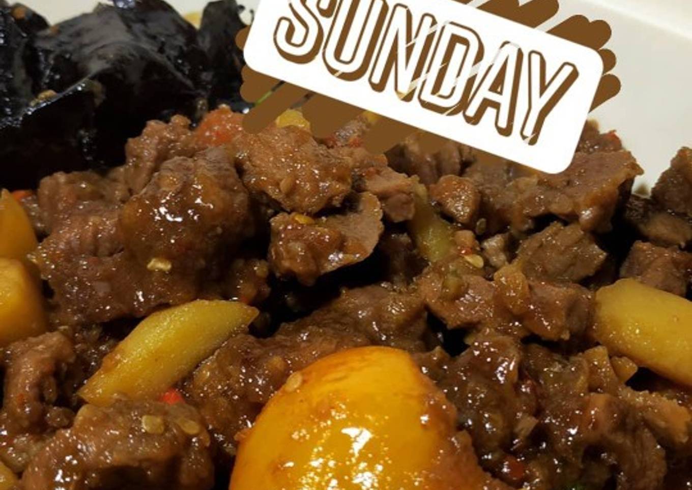 Semur Sapi Kuah Kecap