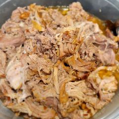 A picture of Carolina Barbecued Pulled Pork.