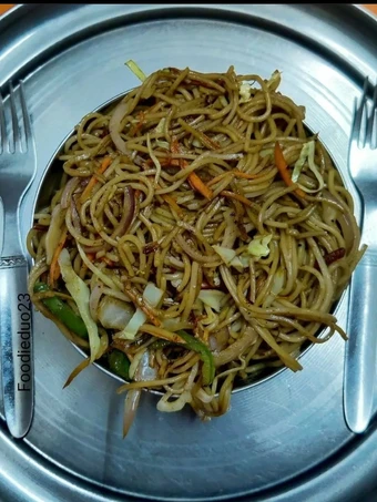 Easy Steps to Prepare Vegetable chow mein the Delicious Can spoil the tongue