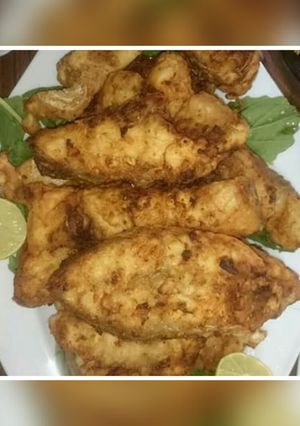 صورة لوصفة سمك لوت مقلي 🐟