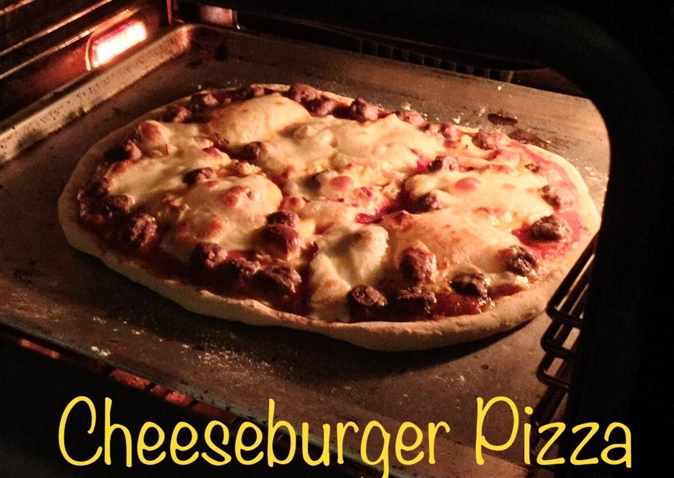 Cheeseburger Pizza