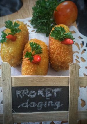 Foto resep Kroket kentang isi daging