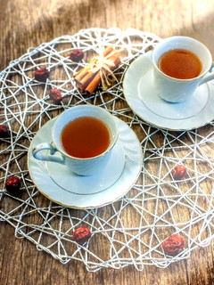 عکسی از دستور دمنوش عناب و دارچین