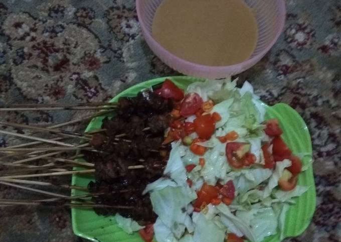 Resep Sate Ayam Bumbu Kacang yang Lezat Sekali