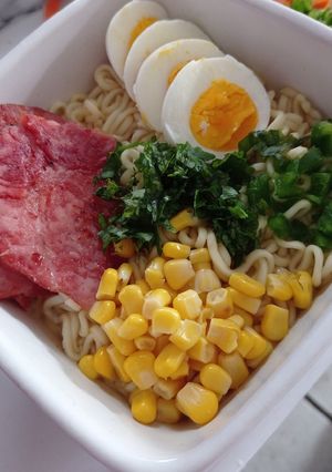 Una foto de Ramen casero y económico