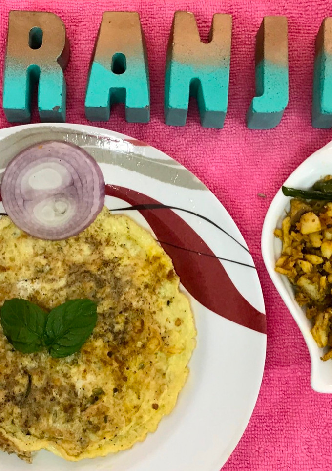 வஞ்சிரம் மீன் புட்டு மற்றும் மீன் ஆம்லெட் (Vanjiram meen puttu matrum meen omelette recipe in tamil) செய்முறை முக்கிய புகைப்படம்