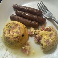 A picture of Eggs timbales (luncheon dish).