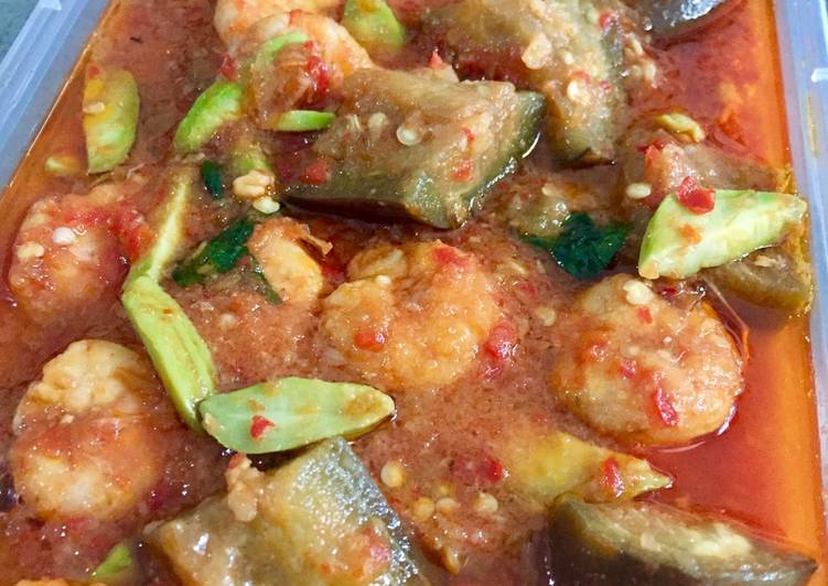 Bagaimana Membuat Udang sambal pete, Bisa Manjain Lidah