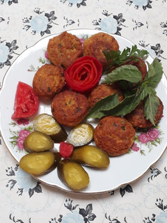 عکسی از دستور فلافل