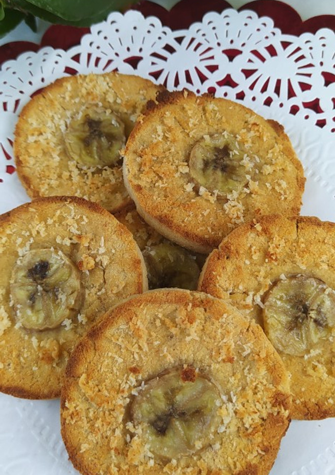 Una foto de Galletas de Banana y Coco Sin Tacc / Vegana