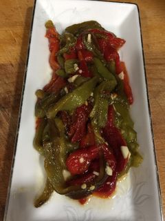 Una foto de Ensalada de pimientos