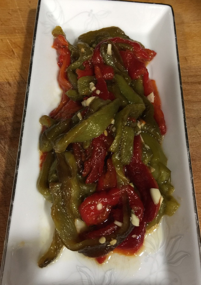 Una foto de Ensalada de pimientos