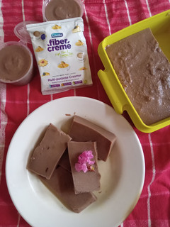 Foto resep Puding Roti Tawar Coklat Fiber Creme